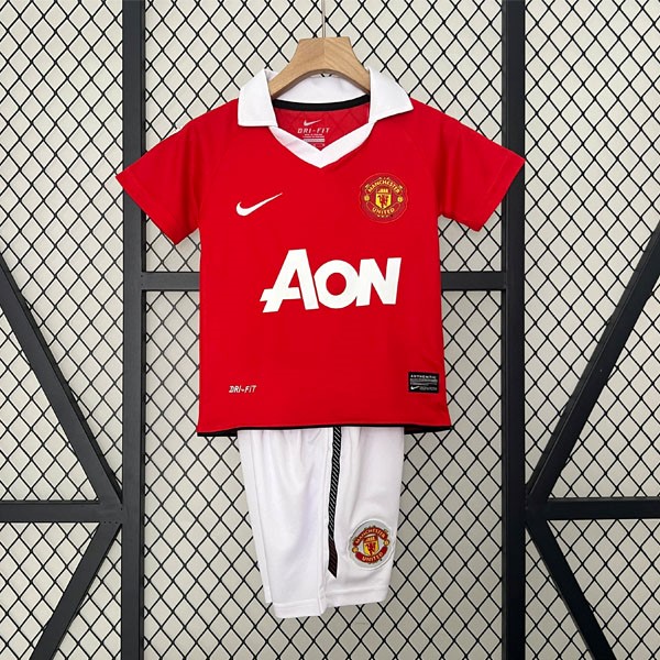 Camiseta Manchester United Replica Primera Ropa Niño Retro 2010 2011